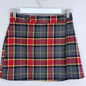Forever 21 Plaid Mini Skirt‎ Women S Red Clueless Preppy Schoolgirl Cher
